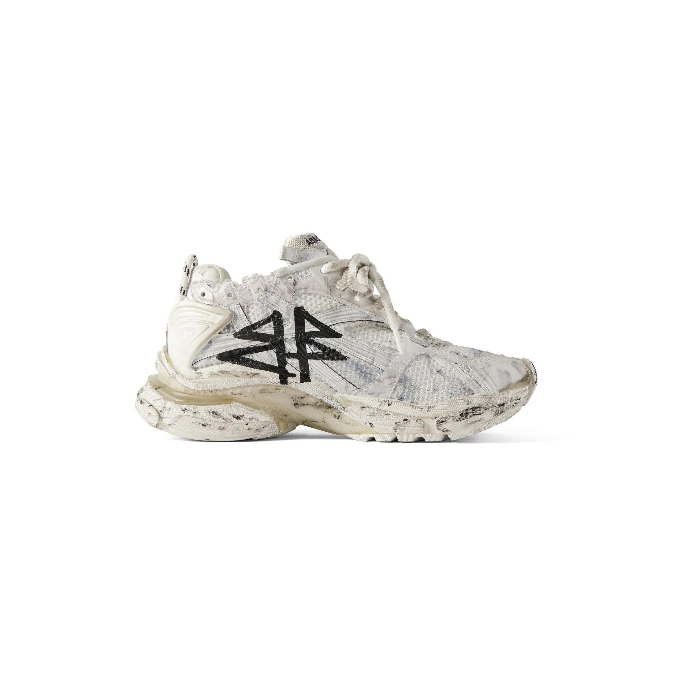 Balenciaga Runner Graffiti Sneaker 'White Black' 772774W3RBQ9010 sold by KicksCrew product image thumbnail 2