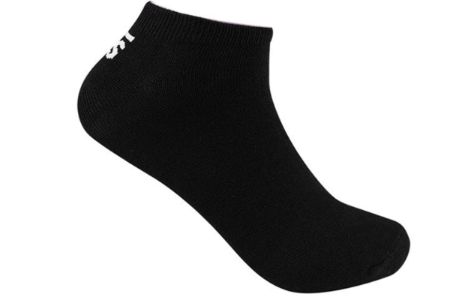 Vans Logo No Show Socks 3 Pack 'Black White' VN0A3QT3BLK sold by KicksCrew