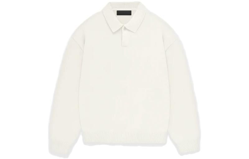 Fear of God Essentials FW23 Knit Polo 'Cloud Dancer' 192BT232181F sold by KicksCrew product image thumbnail 2