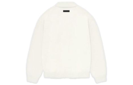 Fear of God Essentials FW23 Knit Polo 'Cloud Dancer' 192BT232181F sold by KicksCrew