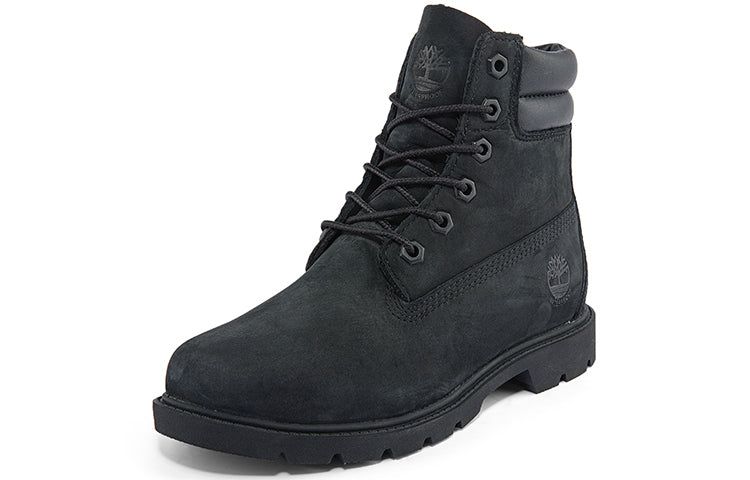 (WMNS) Timberland Linden Woods 6-Inch Double Collar Boots 'Black' A156S001 sold by KicksCrew product image thumbnail 3