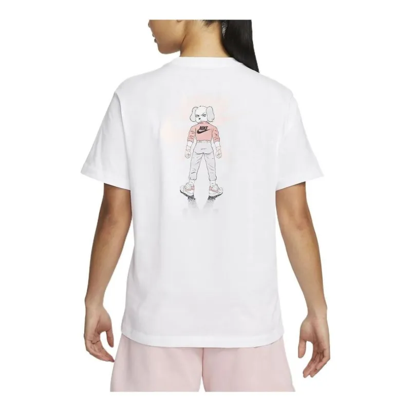 (WMNS) Nike Sportswear Pocket T-Shirt 'White' DQ3154-100 sold by KicksCrew