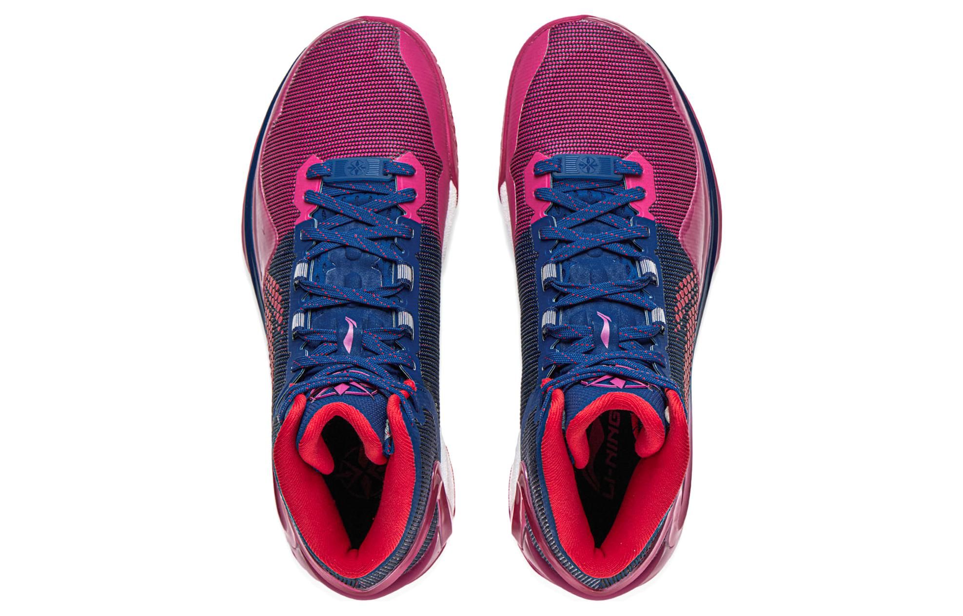 Li-Ning LiRen 4 High 'Purple Blue' ABAT095-5 sold by KicksCrew product image thumbnail 4