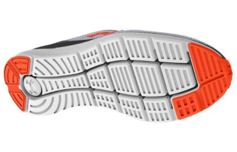 Under Armour Charged Impulse 2 'Mod Grey Blaze Orange' 3024875-101 sold by KicksCrew