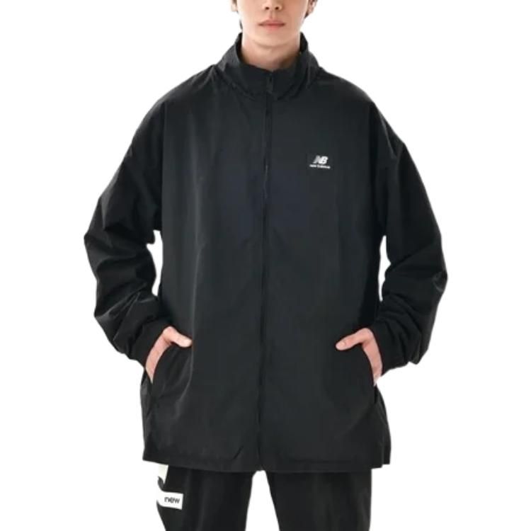New Balance Athletics Unisex Out of Bounds Jacket 'Black' UJ23502-BK sold by KicksCrew product image thumbnail 3