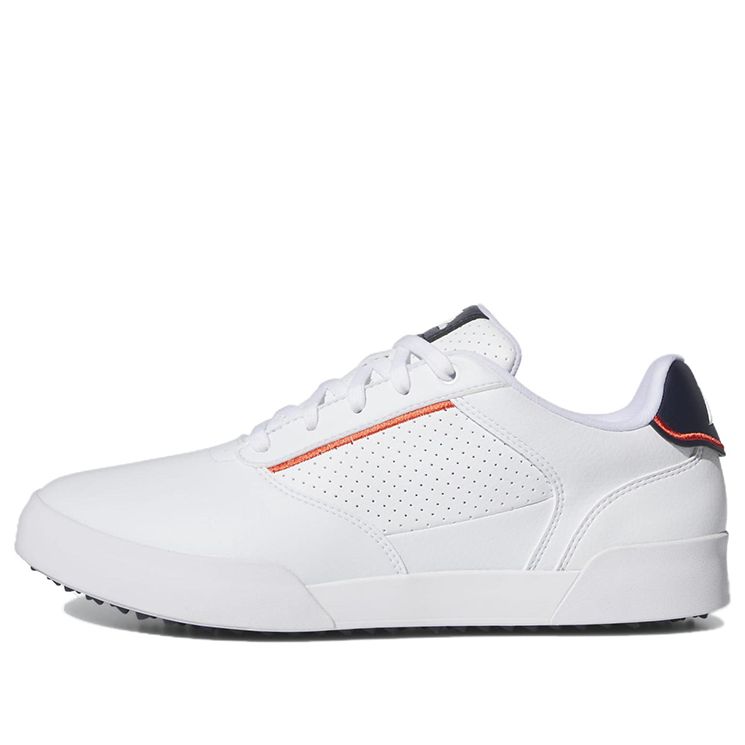 Adidas Retrocross Spikeless Golf Shoes 'White Collegiate Navy' IE2157 sold by KicksCrew