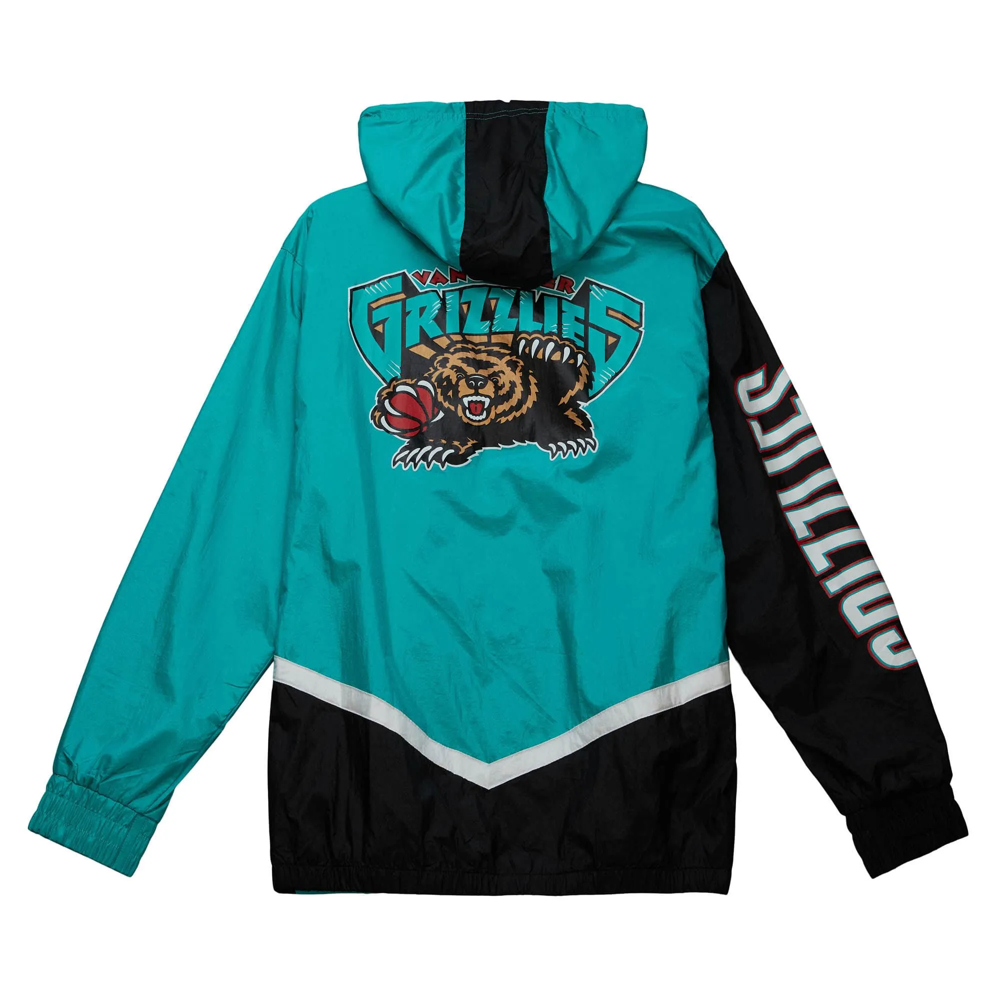 Mitchell & Ness x NBA Grizzlies Undeniable Full Zip Windbreaker Jacket 'Teal' OJZP3409-VGRYYPPPGRTL sold by KicksCrew product image thumbnail 2
