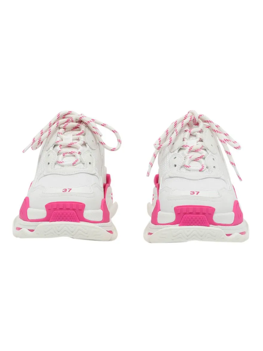 Balenciaga Triple S Sneakers 'White Fluo Pink' 536737W2CA35390 sold by KicksCrew product image thumbnail 3