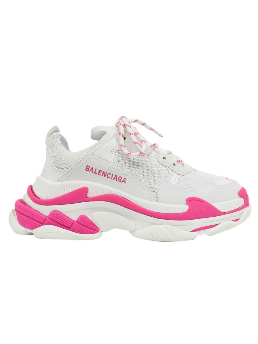 Balenciaga Triple S Sneakers 'White Fluo Pink' 536737W2CA35390 sold by KicksCrew product image thumbnail 2