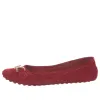 (WMNS) LOUIS VUITTON Ballerina Shoes 'Red Suede' 1A2P1N sold by KicksCrew