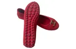 (WMNS) LOUIS VUITTON Ballerina Shoes 'Red Suede' 1A2P1N sold by KicksCrew