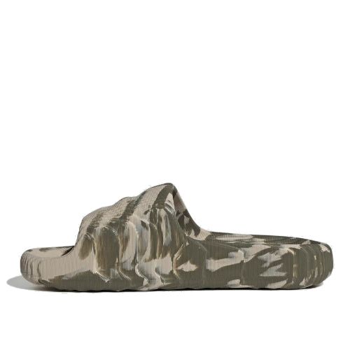 adidas Adilette 22 Slide 'Wonder Beige Olive Strata' IG5918 sold by KicksCrew