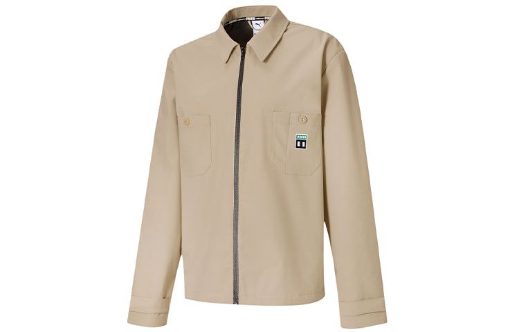 Puma x The Hundreds Chore Jacket 'Tan' 598310-78 sold by KicksCrew product image thumbnail 2