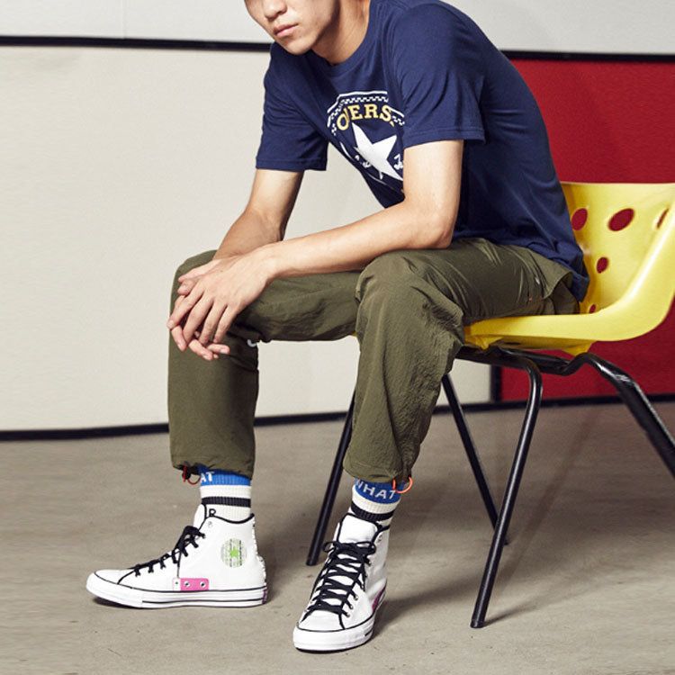 Converse Nylon Pocket Pants 'Olive Green' 10023166-A02 sold by KicksCrew product image thumbnail 4