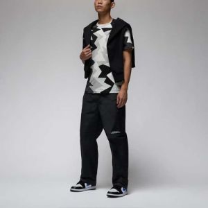 Air Jordan Jumpman All Over Print T-Shirt 'Black Grey' FB7356-010 sold by KicksCrew