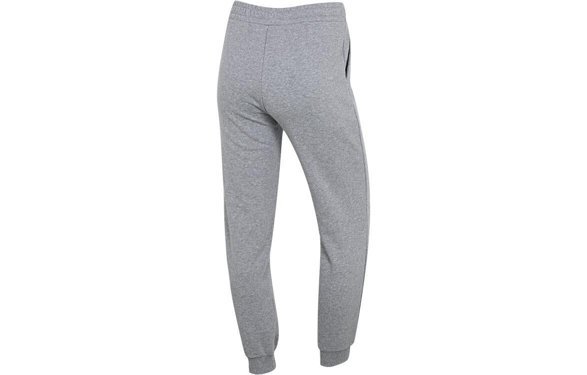 (WMNS) Skechers Letter Logo Printed Drawstring Knit Pants 'Grey' L322W059-004F sold by KicksCrew product image thumbnail 2