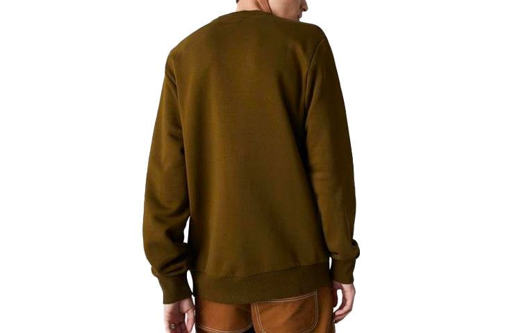 Converse Star Chevron EMB Crew Sweatshirt 'Olive Green' 10008816-A17 sold by KicksCrew product image thumbnail 2