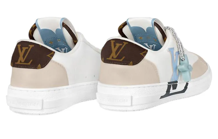 (WMNS) LOUIS VUITTON Charlie Sneakers 'Blue Beige' 1ABYV8 sold by KicksCrew product image thumbnail 4