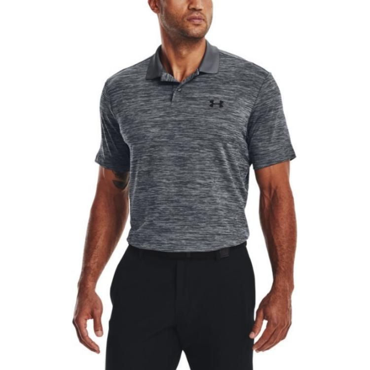 Under Armour Performance 3.0 Polo Shirt 'Pitch Grey' 1377374-012 sold by KicksCrew product image thumbnail 3