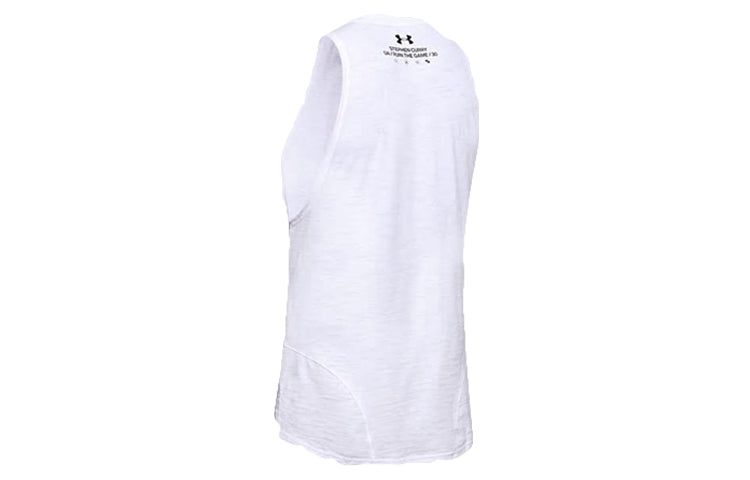 Under Armour SC30 Basketball Tank 'White' 1351324-100 sold by KicksCrew product image thumbnail 2