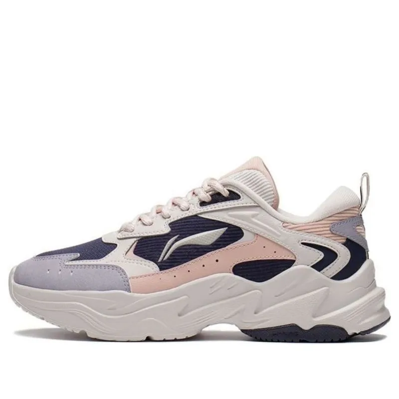 (WMNS) Li-Ning Qixing 'Pink Purple Beige' ARLS024-4 sold by KicksCrew