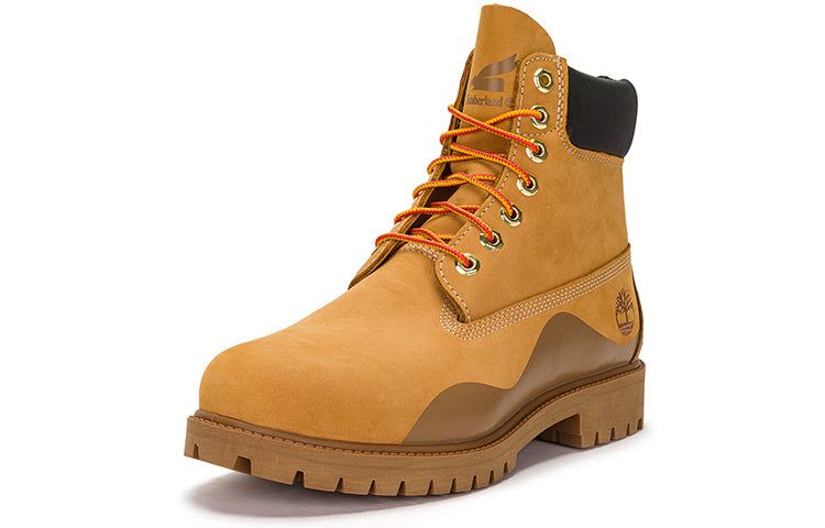 Timberland Heritage 6 Inch Waterproof Boot 'Wheat Nubuck with Brown' A5UUHW sold by KicksCrew product image thumbnail 3