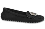 (WMNS) LOUIS VUITTON Dauphine Shoes 'Black Suede' 1A5MLJ sold by KicksCrew