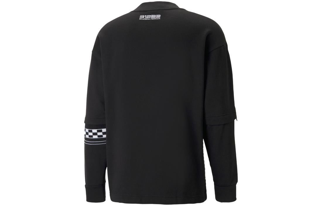 Puma Ferrari Race Statement Sweatshirt 'Black' 535785-01 sold by KicksCrew product image thumbnail 2