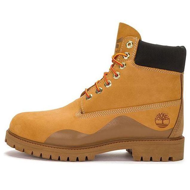 Timberland Heritage 6 Inch Waterproof Boot 'Wheat Nubuck with Brown' A5UUHW sold by KicksCrew