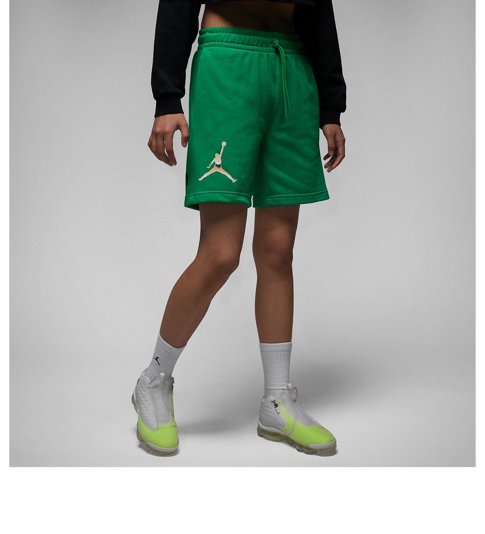 (WMNS) Air Jordan Essentials Shorts 'Green' DZ3388-310 sold by KicksCrew