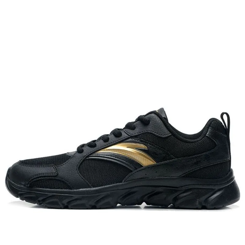 ANTA Running Series Sneakers 'Black Gold' 912225571-6 sold by KicksCrew