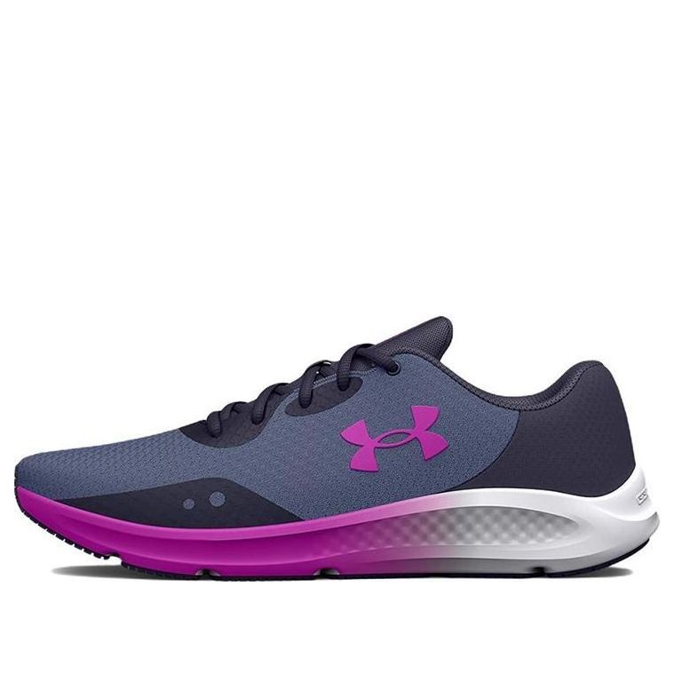 (WMNS) Under Armour Pursuit Charged Pursuit 3 Running Shoes 'Grey Purple Black' 3024889-500 sold by KicksCrew