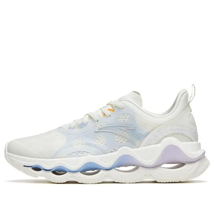 (WMNS) ANTA Running Series Sneakers 'White Blue Purple' 122325581-1 sold by KicksCrew
