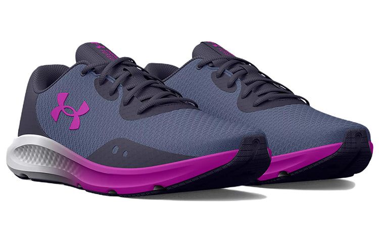 (WMNS) Under Armour Pursuit Charged Pursuit 3 Running Shoes 'Grey Purple Black' 3024889-500 sold by KicksCrew product image thumbnail 4