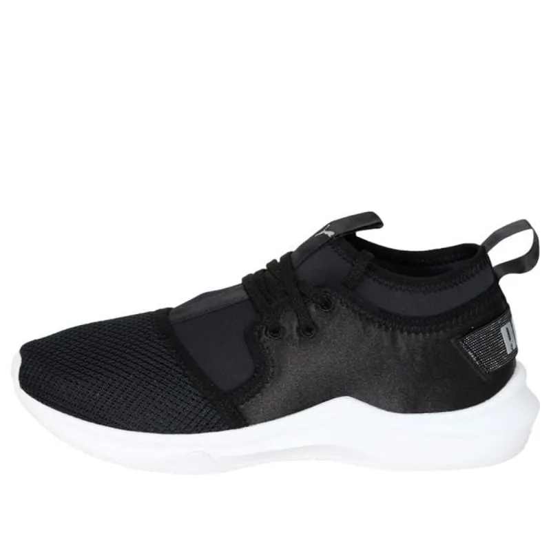 (WMNS) PUMA Phenom Low Satin EP 'Black' 190969-01 sold by KicksCrew