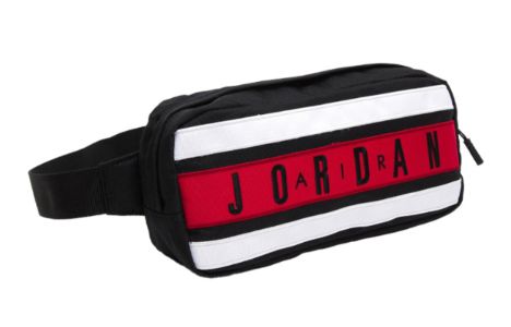 Air Jordan Taped Crossbody Bag 'Black Red' 9A0300-KR5 sold by KicksCrew