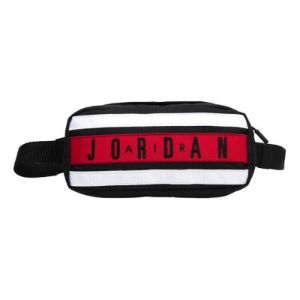 Air Jordan Taped Crossbody Bag 'Black Red' 9A0300-KR5 sold by KicksCrew