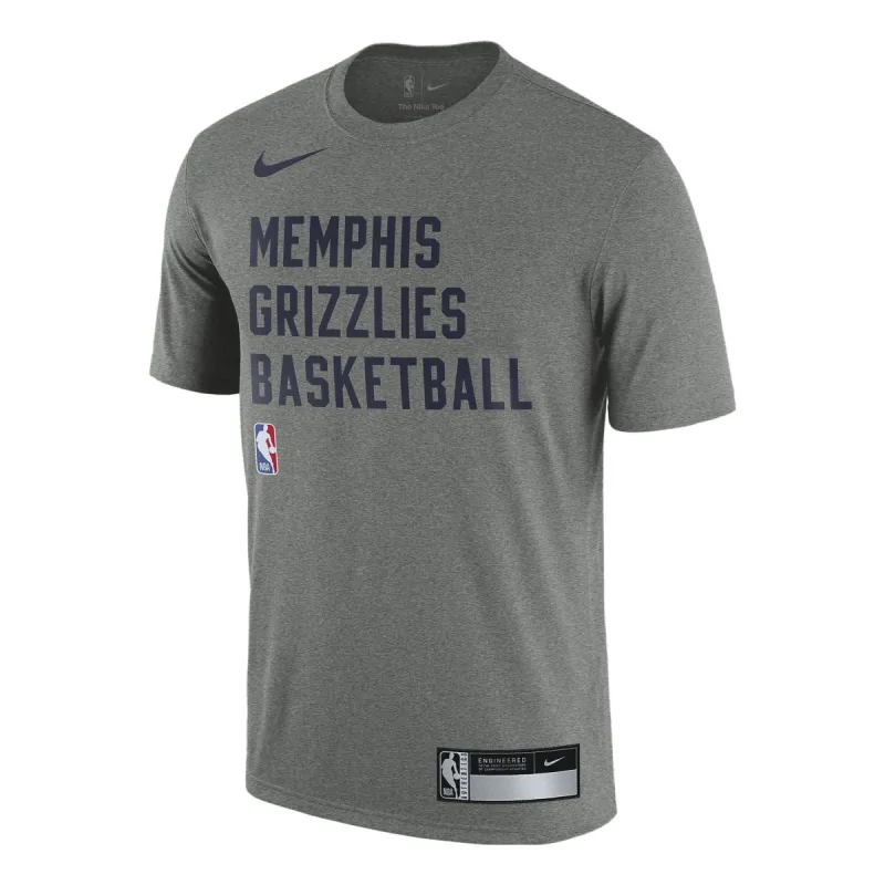 Nike x NBA Memphis Grizzlies Dri-FIT Practice T-shirt 'Grey' FJ0178-063 sold by KicksCrew