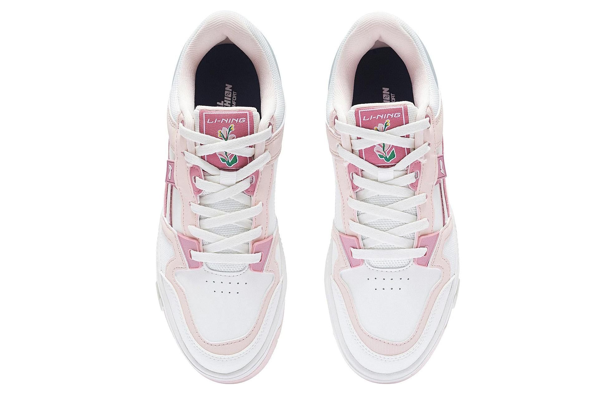 (WMNS) Li-Ning ACE V2 Low 'White Pink' AGCS156-3 sold by KicksCrew product image thumbnail 4