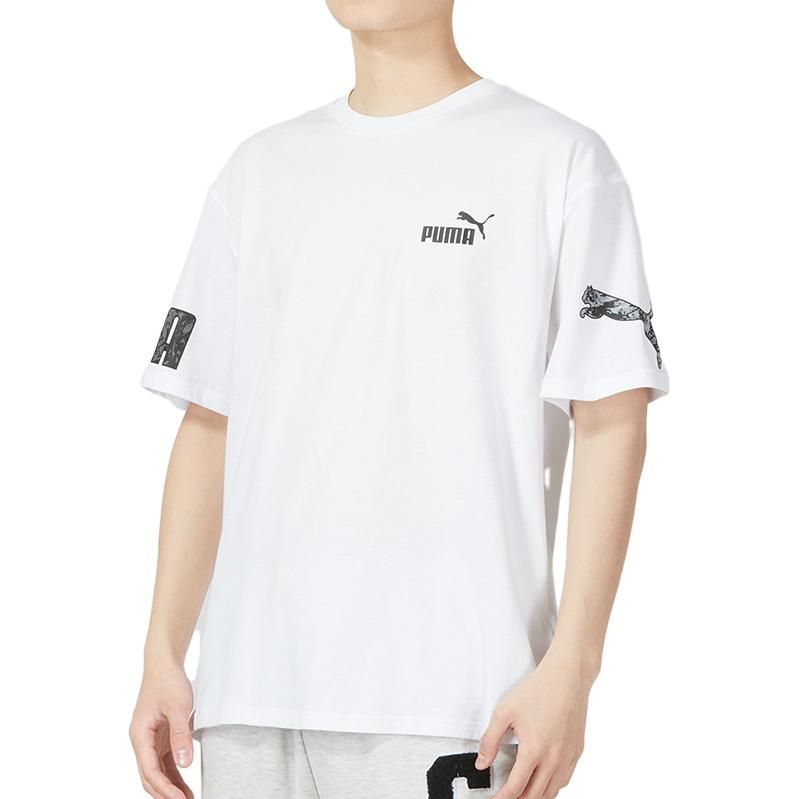 PUMA Power Summer Tee 'White' 676675-02 sold by KicksCrew product image thumbnail 4