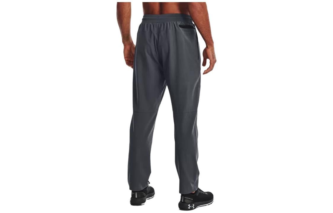 Under Armour Elite Straight Leg Pants 'Pitch Grey' 1372614-012 sold by KicksCrew product image thumbnail 2