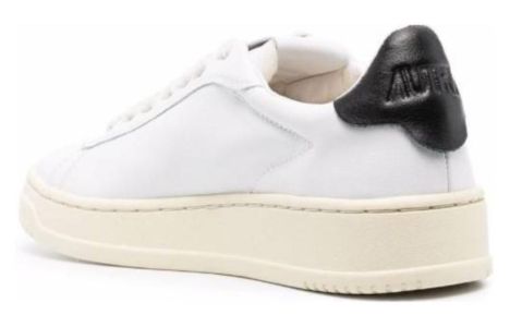 (WMNS) Autry Dallas Low Leather 'White Black' ADLW-NW08 sold by KicksCrew