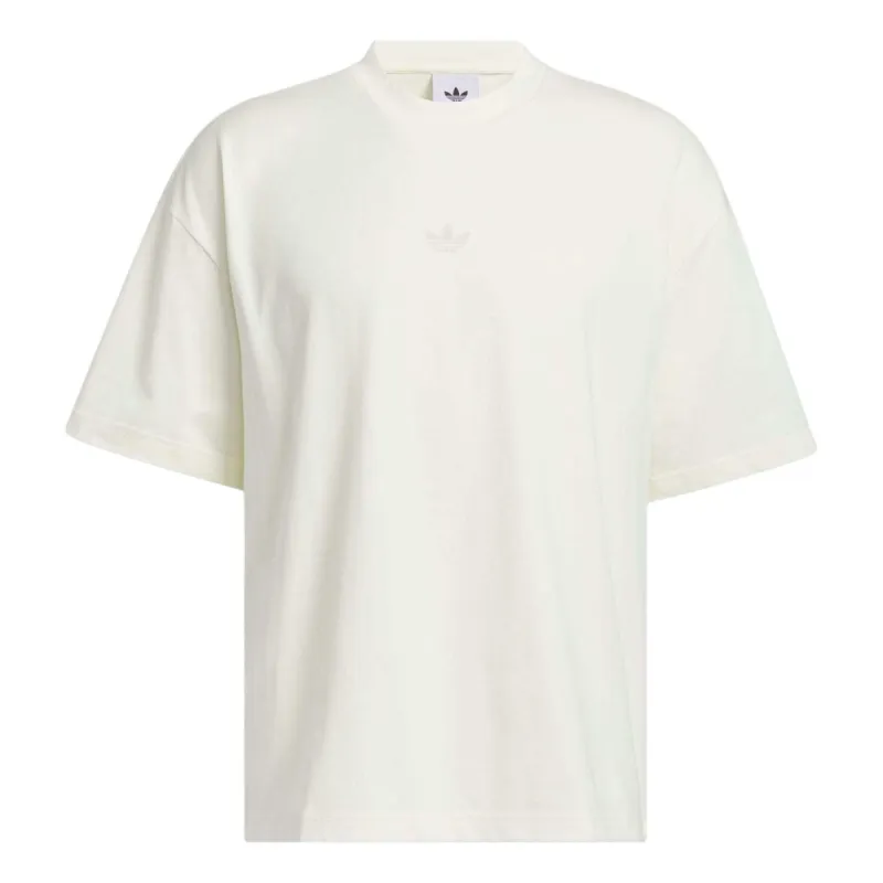 adidas Basketball Classic T-shirt 'Ivory' IR6383 sold by KicksCrew