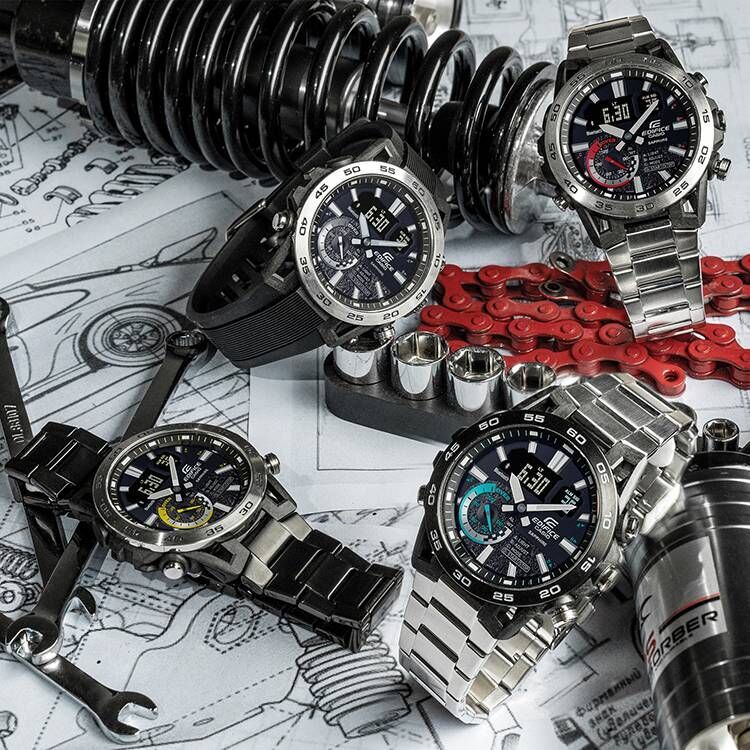 CASIO Digital-Analog 'Silver Black' ECB-40YD-1APR sold by KicksCrew product image thumbnail 3