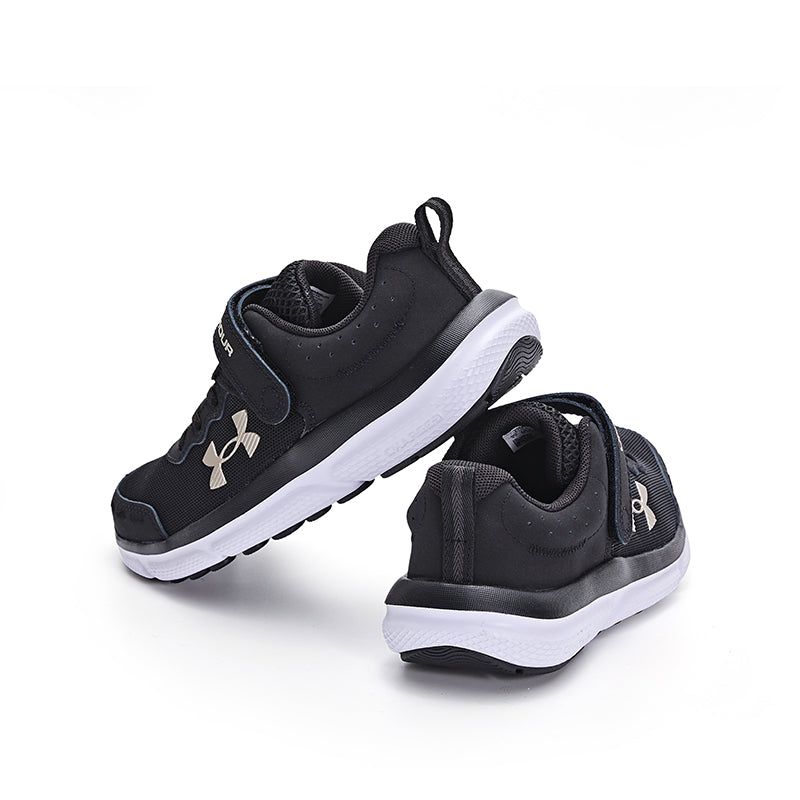 (PS) Under Armour Assert 10 AC 'Black Metallic Gold' 3026190-001 sold by KicksCrew product image thumbnail 3