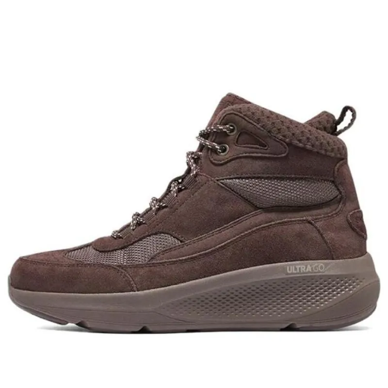 (WMNS) Skechers Athletic Casual Boots 'Dark Brown' 144523-RUST sold by KicksCrew