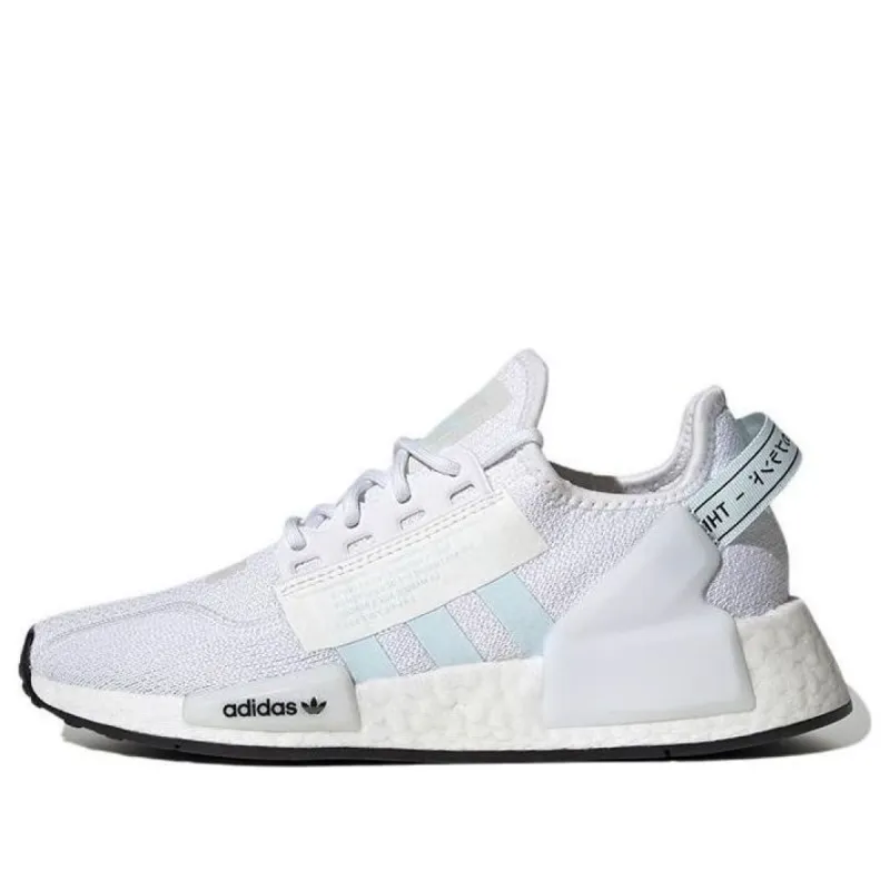 (GS) Adidas NMD_R1 V2 'White Almost Blue' HP2950 sold by KicksCrew