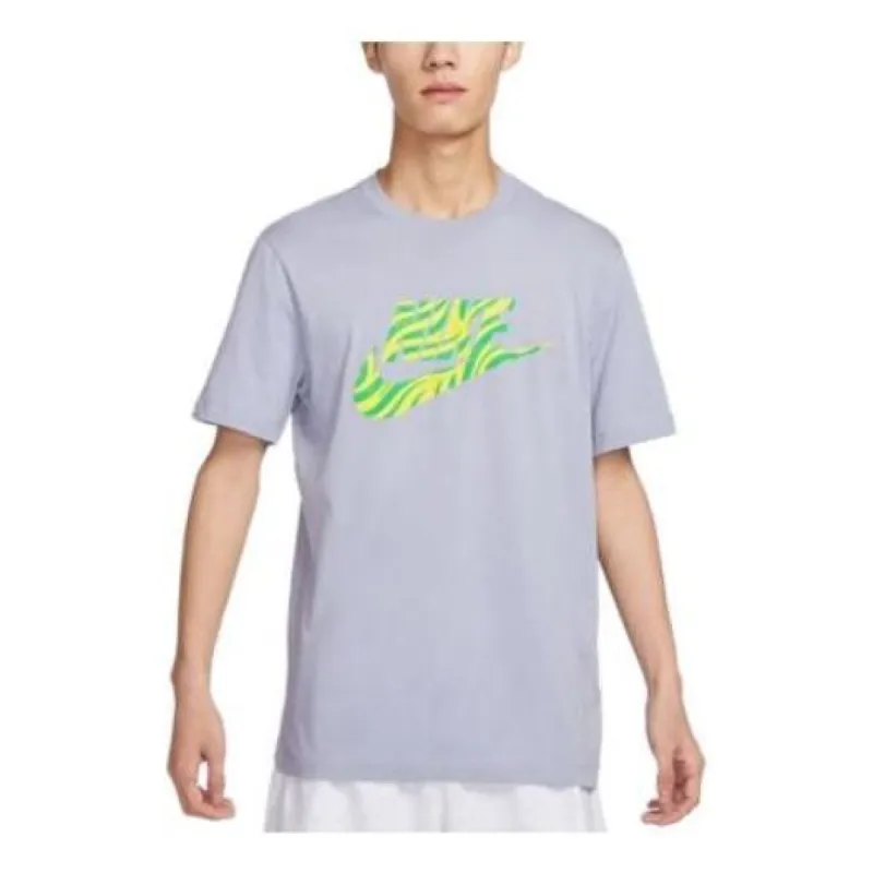 Nike Sportswear T-Shirt 'Grey' FB9820-519 sold by KicksCrew