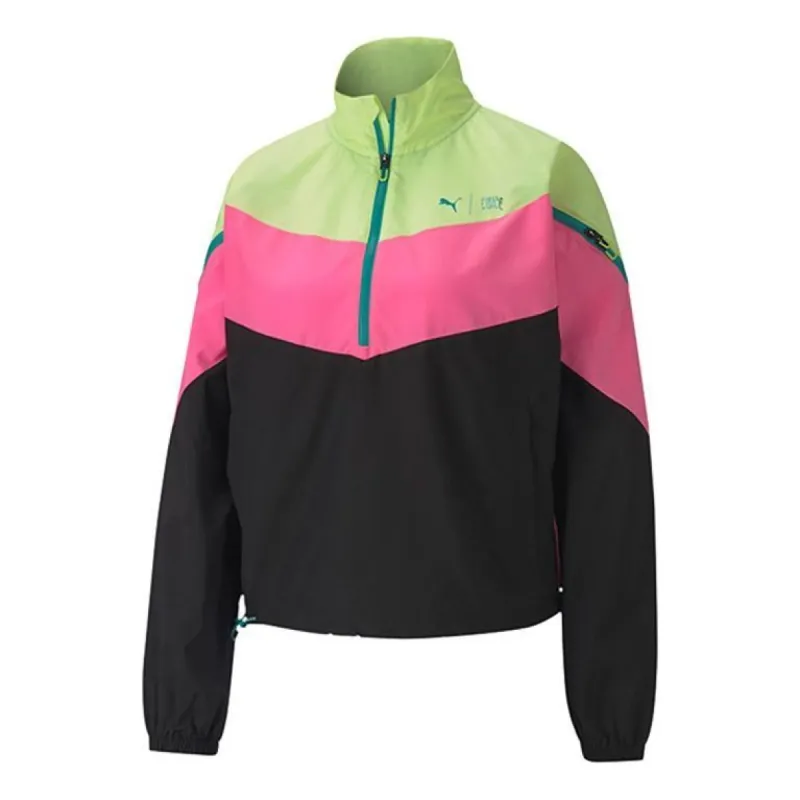 (WMNS) Puma x First Mile Xtreme Training Jacket 'Pink' 519567-02 sold by KicksCrew