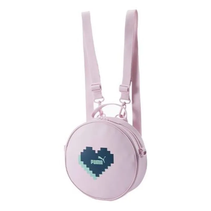 (WMNS) Puma Core Round Backpack 'Pink Navy' 076960-01 sold by KicksCrew